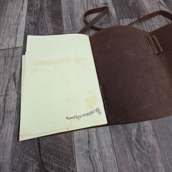Jofelo Refillable Leather Bound Journal Handmade Writing Antique Vintage Diary - Picture 5 of 11
